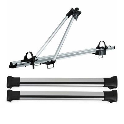 2010-2016 Mercedes E Class S212 Bike Racks Roof Racks Set Alu Gray
