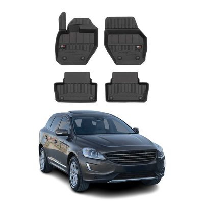 2010-2017 Volvo XC60 Premium Floor Mats Liners Full Set All Weather Heavy Duty