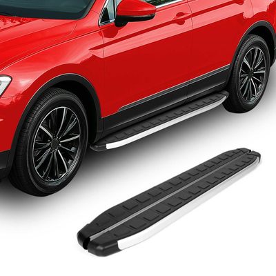 2003-2009 Kia Sorento Running Boards Side Steps Silver & Black