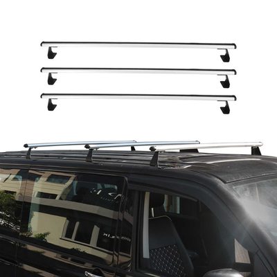2013-2021 Nissan NV200 Roof Rack Cross Bars Luggage Carrier Aluminium Silver 3 Pcs