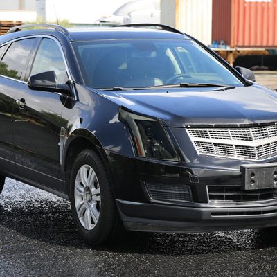 2010-2016 Cadillac SRX Projector Headlights Turn Signal LED Bar Smoke