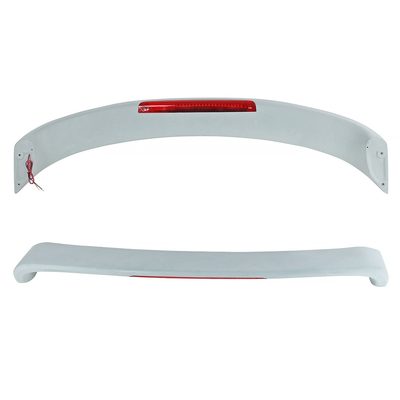 2003-2008 Mazda 6 Sedan Grey Primer Factory Rear Trunk Spoiler LED Brake Light