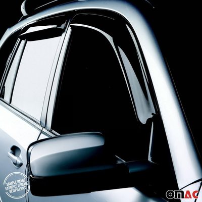 2021-2026 Kia K5 Sedan Window Visor Vent Rain Deflector 4Pcs Smoke
