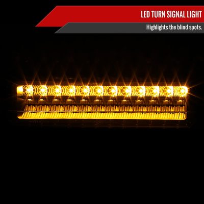 1988-1999 Chevy Blazer/Tahoe/Silverado/Sierra/Yukon LED Bumper Lights Black
