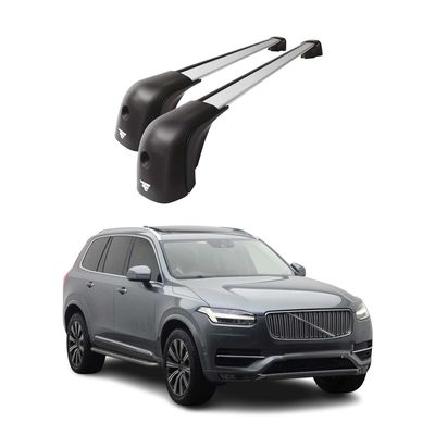 2016-2026 Volvo XC90 II Roof Racks Cross Bars Silver