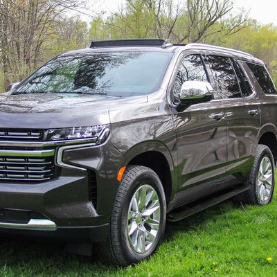 2021-2022 Chevy Tahoe/GMC Yukon Black 3" Side Step Nerf Bars Running Boards