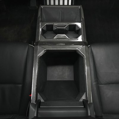 [Real Carbon Fiber] Front Drain Cup Panel For Cybertruck (Glossy/Matte)