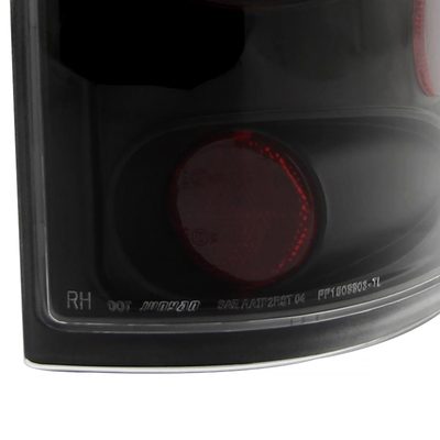 2004-2008 Ford F-150 Styleside Tail Lights Matte Black Housing/Clear Lens
