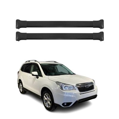 2014-2018 Subaru Forester IV Roof Rack Cross Bars Black