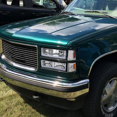 1994-1998 GMC C10/Sierra/Suburban/Yukon Headlights LED &Corner Lights Chrome