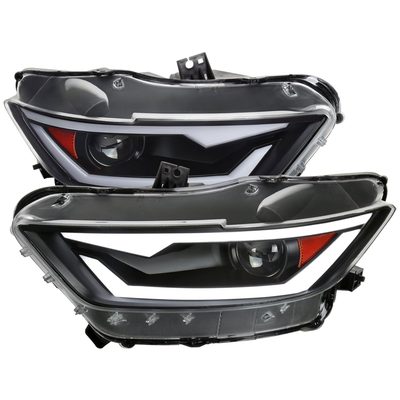 2015-2017 Ford Mustang / 18-2020 Mustang Shelby LED Xenon HID Headlights Black