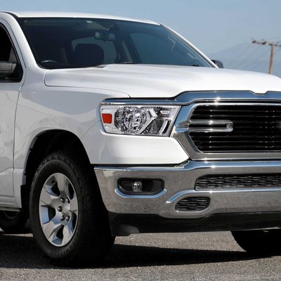 For Dodge RAM 1500 2019-2024 Factory Style Crystal Headlight Passenger Side Only Chrome Housing Clear Lens