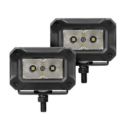 Faro Rectangular GR Bright Series de 2 leds 1 Par Flood