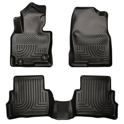Tapetes Husky Weatherbeater 1ra y 2da Fila color Negro para CX-5 13-16