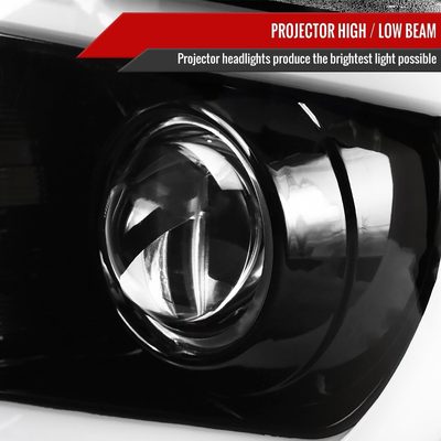 2014-2021 Toyota Tundra LED CBar Projector Headlights LED Signal Lights Black