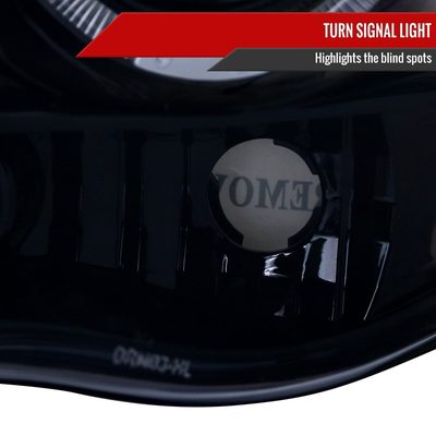 2002-2005 Dodge RAM 1500/ 03-2005 RAM 2500 3500 Dual Halo Headlights Smoke