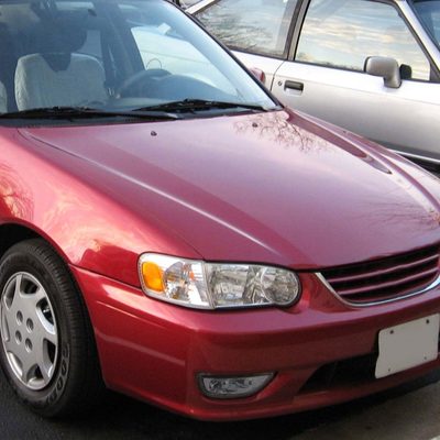 2001-2002 Toyota Corolla H3 Fog Lights Chrome Housing/Clear Lens