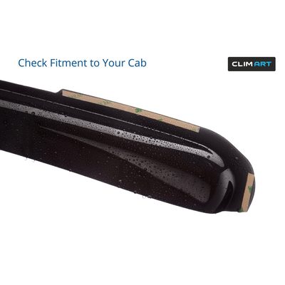 Clim Art Wind Deflectors for Dodge Ram 1500 2500 3500 2002-2009 Megacab Dark 4x