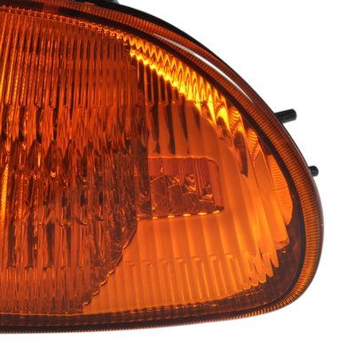 1992-1995 Honda Civic Sedan Corner Lights Chrome Housing/Amber Lens