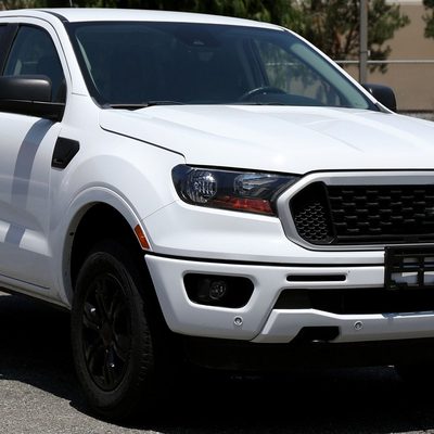 2019-2022 Ford Ranger XL XLT Factory Style Headlights Matte Black/Clear Lens