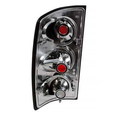 2002-2006 Dodge RAM Tail Lights Chrome Housing/Clear Lens
