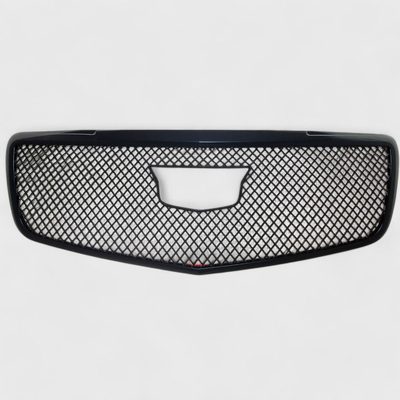 2015-2019 Cadillac ATS Grille Overlay Gloss Black 1Pcs ABS Plastic