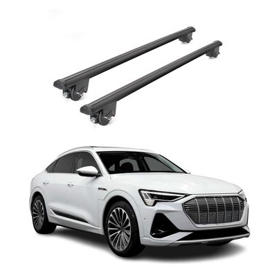 2019-2026 Audi Q8 e-tron sportback Roof Rack Cross Bars Luggage Lbs Black 2 Pcs