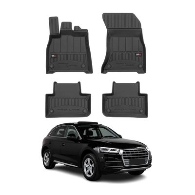 2018-2025 Audi Q5 / SQ5 2.gen Premium Floor Mats Liners Full Set All Weather Heavy Duty