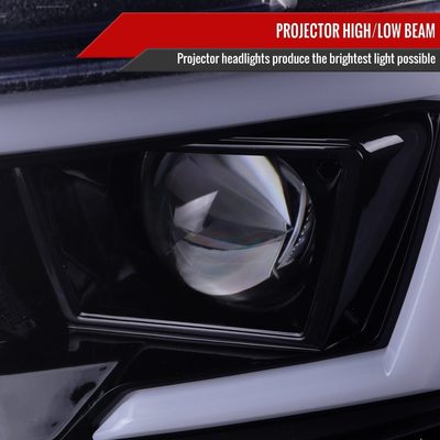 2015-2023 Dodge Charger LED Projector Headlights LED Turn Signal Smoke