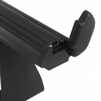 2013-2021 Nissan NV200 Roof Rack Cross Bars Luggage Carrier Aluminium Black 3 Pcs