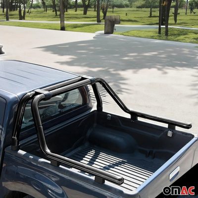 2009-2014 Ford F-150 Sport Bar Truck Bed Chase Roll Bar Black 1Pc