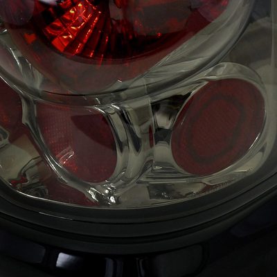 1994-2002 Dodge RAM Tail Lights Chrome Housing/Smoke Lens