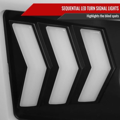 2014-2021 Toyota Tundra LED CBar Projector Headlights Arrow Turn Signals Black