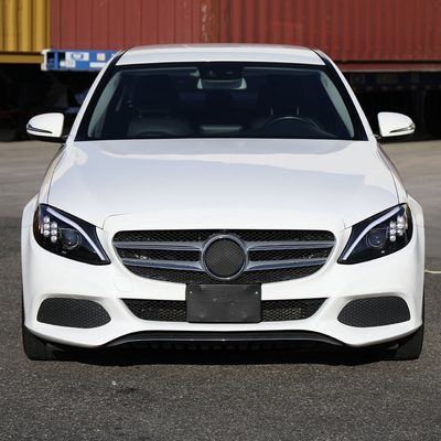 2015-2018 Mercedes-Benz C-Class W205 Turn Signal Projector Headlights Black