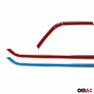 2021-2026 Ford Transit 150 250 350 Front Bumper Grill Trim Molding Stainless Steel 4x