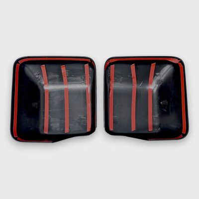 2020-2025 Jeep Gladiator Mirror Cover Caps Gloss Black 2Pcs ABS Plastic