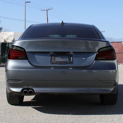 2008-2010 BMW E60 5 Series Sedan LED Tail Lights Chrome/Red Smoke Lens