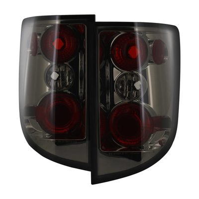 2005-2010 Honda Ridgeline Tail Lights Chrome Housing/Smoke Lens