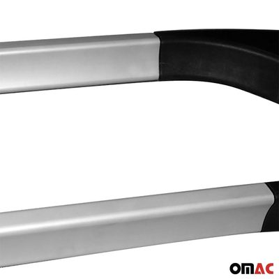 2007-2012 SsangYong Actyon Sport Roof Rack Rails Side Rails Silver