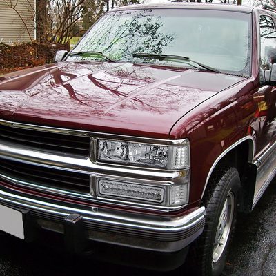 1988-1998 Chevy Blazer/Tahoe/Silverado/Sierra/Yukon LED Bumper Lights Chrome