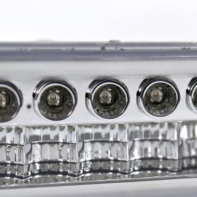 1998-2004 Chevy S10/ GMC Sonoma LED Bumper Lights Chrome Housing/Clear Lens