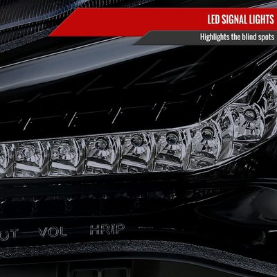 2012-2017 Toyota 86/ Scion FRS LED Bar Headlights LED Signal Lights Black