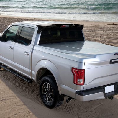 2009-2014 Ford F-150 Glossy Black 3PC Rear Roof Spoiler Wing Kit