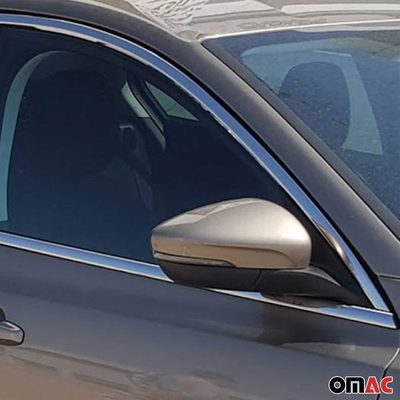 2018-2024 Ford Focus Window Molding Trim Streamer Stainless Steel Silver 8x