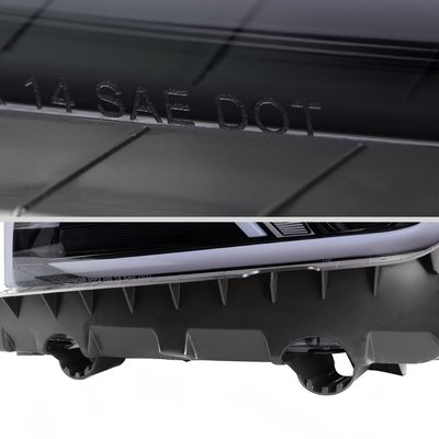 2014-2015 Chevy Camaro LED Projector Headlights Turn Signal Lights Smoke