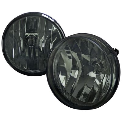 2007-2014 GMC Sierra 1500 2500HD/3500HD H8 Fog Lights Kit Chrome/Smoke Lens