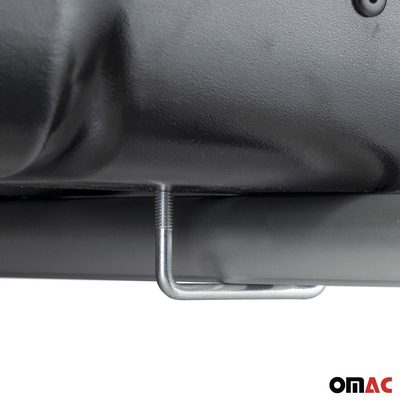 MENABO Roof Box Rooftop Cargo Carrier 11 Cubic Storage Box Black Universal