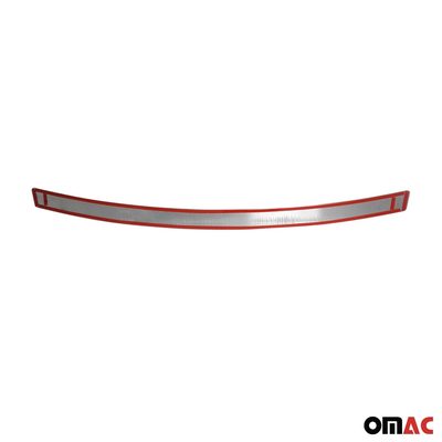 1997-2004 Audi A6 4B Avant Rear Bumper Guard Carbon Foiled & Stainless Steel Silver