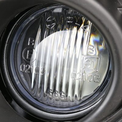 2004-2005 Mitsubishi Lancer Ralliart H3 Fog Lights Kit & Switch Chrome
