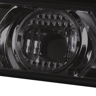 1989-1994 Nissan 240SX S13 Center Trunk Tail Light Chrome Housing/Smoke Lens